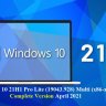Windows 10 21H1 Pro Lite (19043.928) Multi (x86-x64) Complete Version April 2021